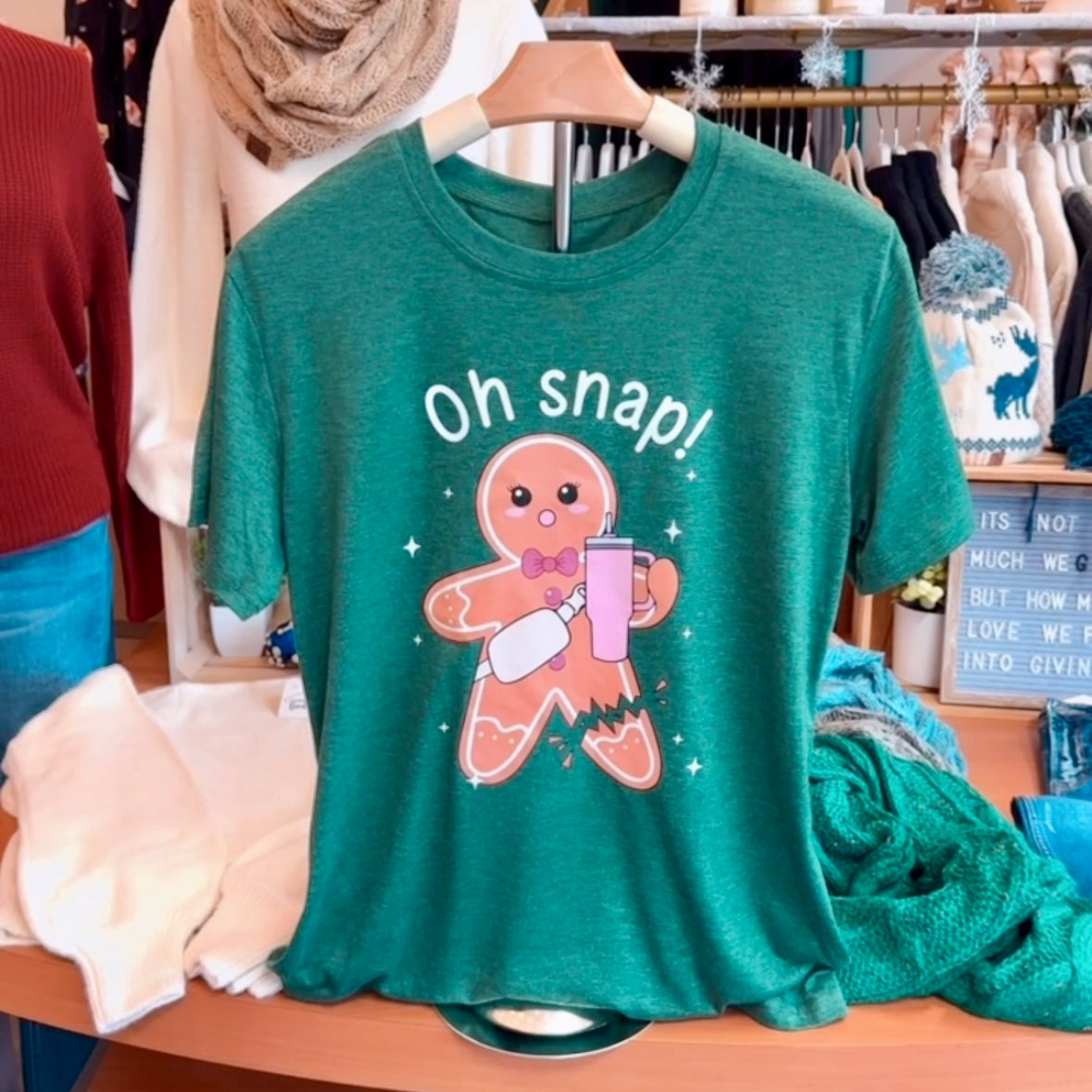 Oh Snap Holiday Tee - DOORBUSTER