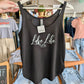 Lake Life Tank Top (Black)