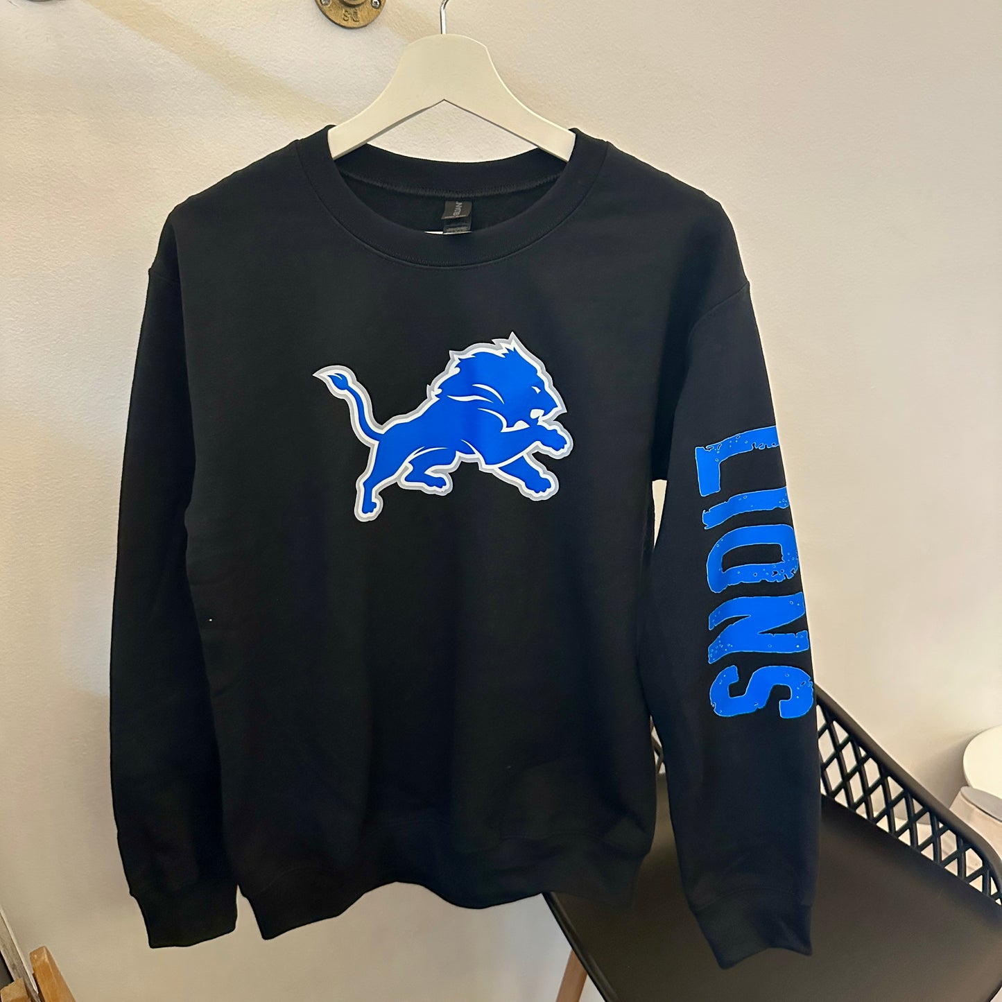 Detroit Lions Sweatshirt (Black)- SALE