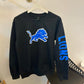 Detroit Lions Sweatshirt (Black)- SALE