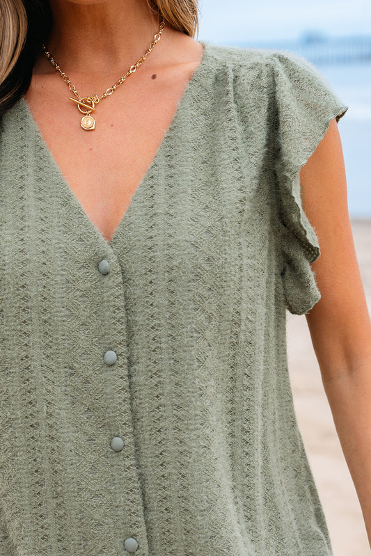 Laurel Flutter Sleeve Top