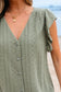 Laurel Flutter Sleeve Top