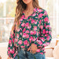 Sabrina Floral Puff Sleeve Blouse