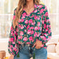 Sabrina Floral Puff Sleeve Blouse