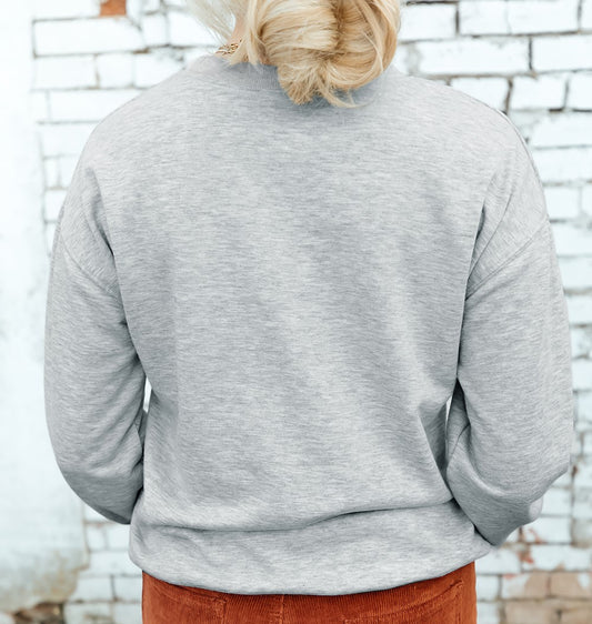Sequined Clover Sweatshirt