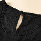 Ava Lace Crochet Sleeveless Top