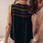Shirred V Neck Sleeveless Top