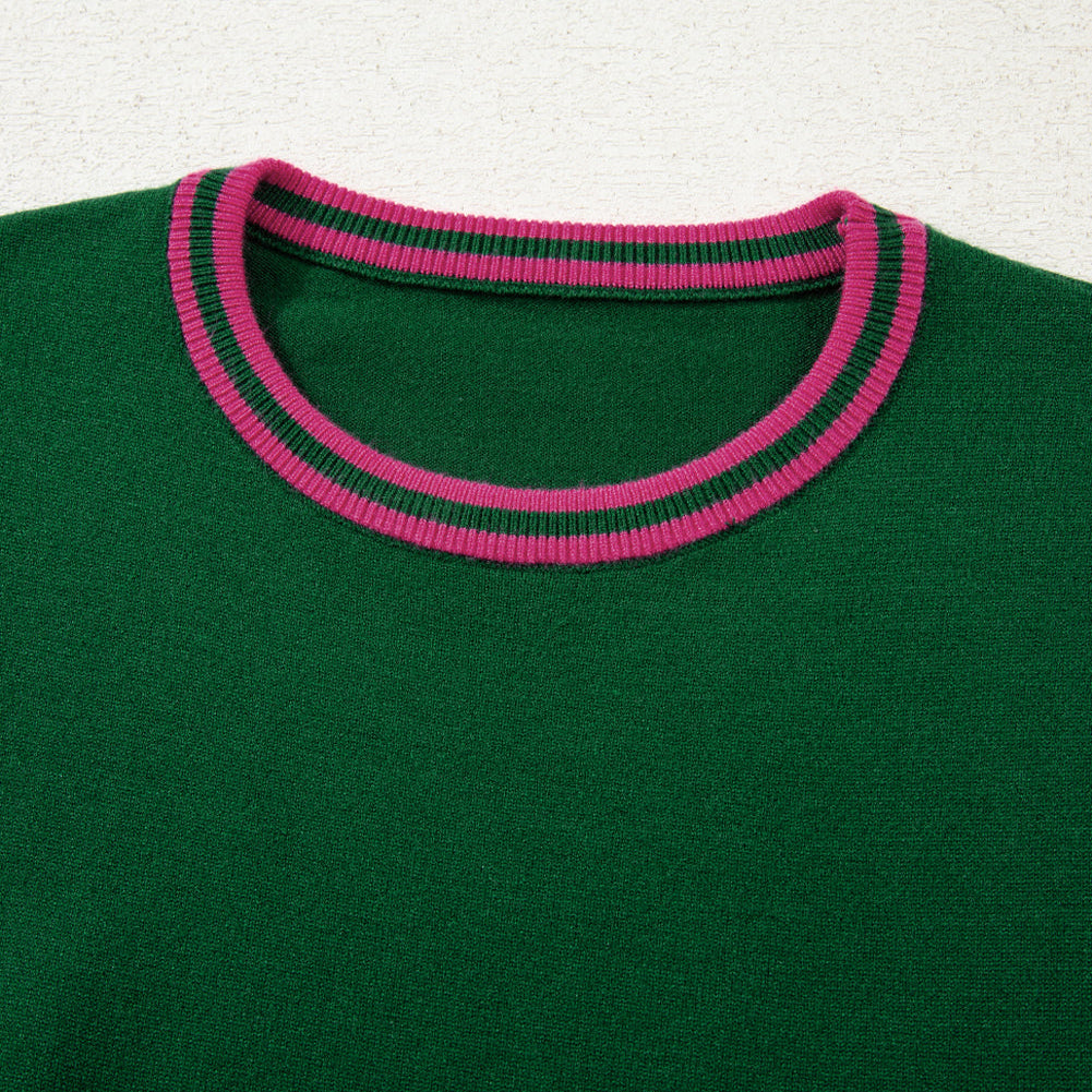 Shirred Cuff Puff Sleeve Sweater