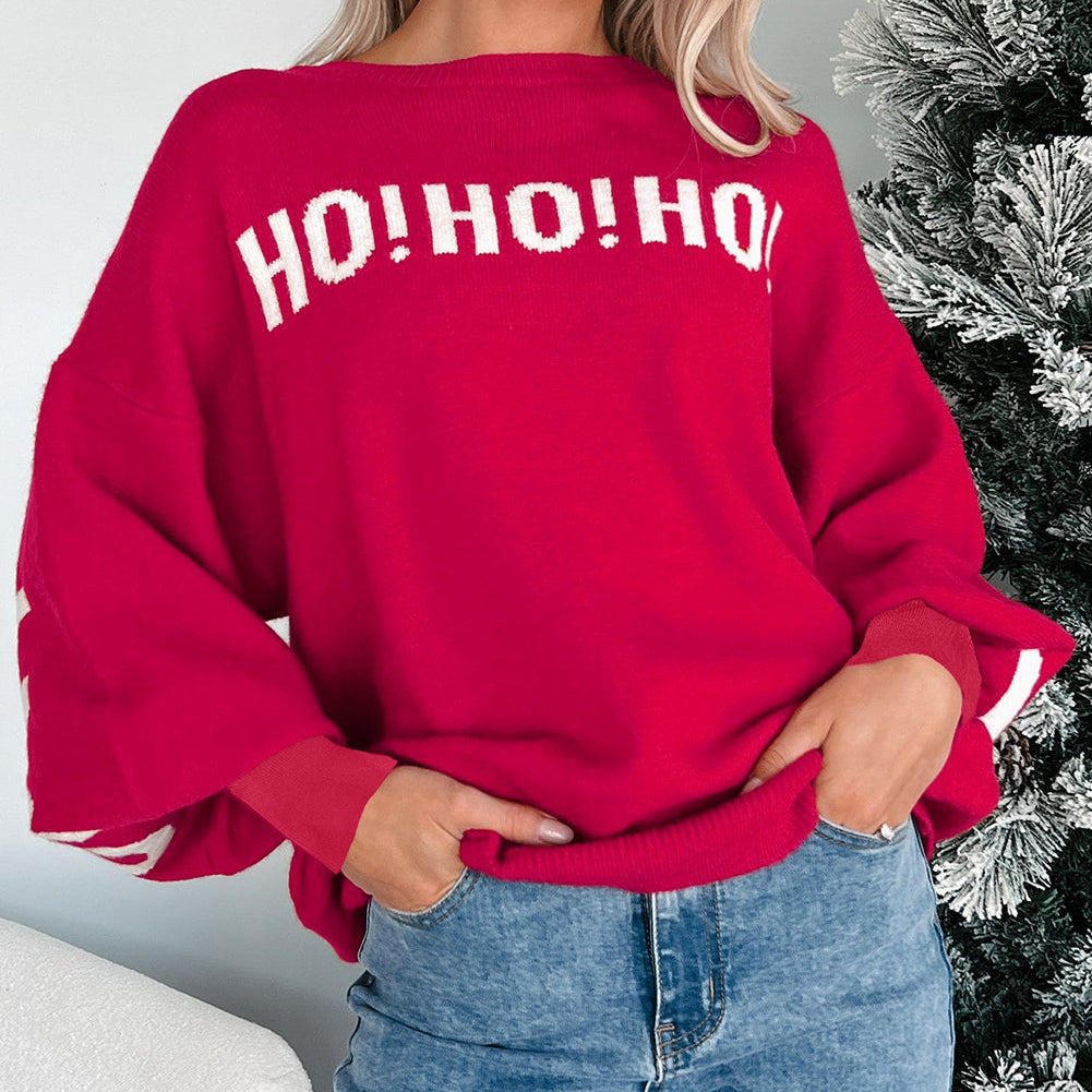 HO HO HO MERRY CHRISTMAS Sweater