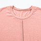 French Living T-Shirt Dress (Rose Pink) - SALE