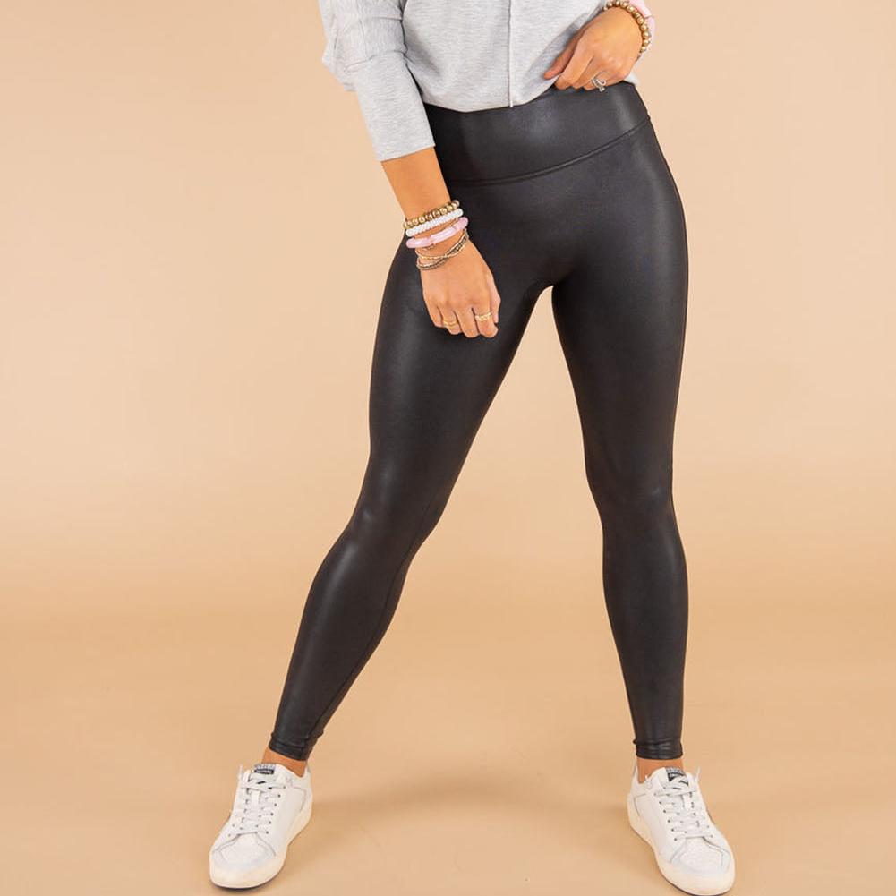 Lucy Vegan Leather Skinny Pants