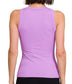 Ribbed Narrow Strap Tank Top (Lavender) - SALE