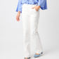 Judy Blue White Cargo Pants  - FINAL SALE