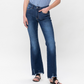 Judy Blue Raw Hem Bootcut Jeans (Dark)