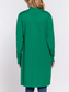 Open Tunic Long Cardigan (Green)