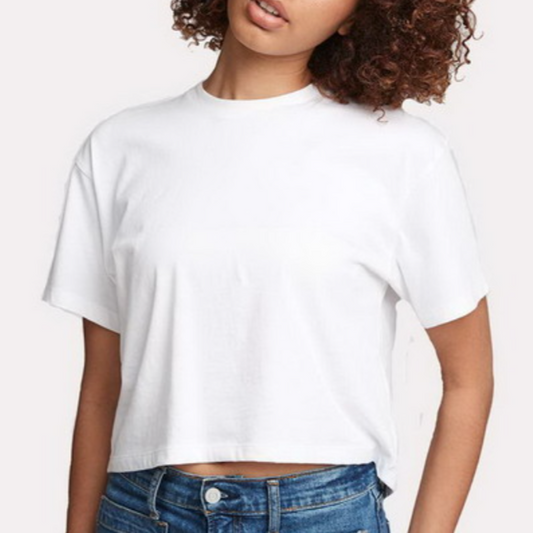 Not So Basic Boxy T-Shirt (White)