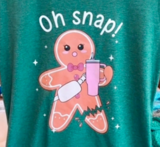 Oh Snap Holiday Tee - DOORBUSTER