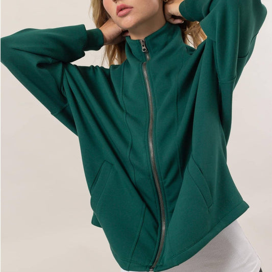 Level Up Zip-Up Athletic Jacket