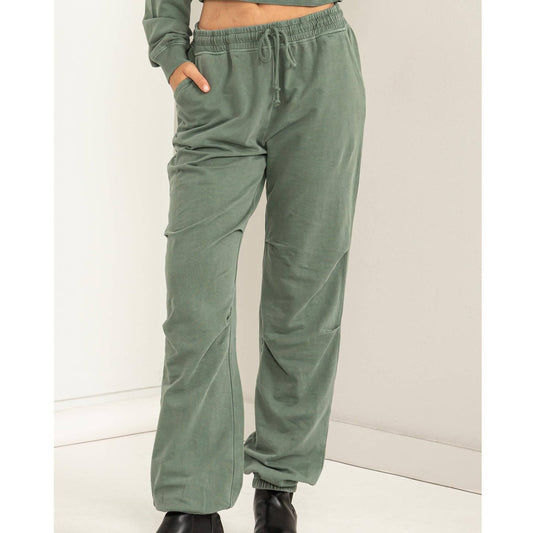 Weekender Drawstring Sweatpants (Green)