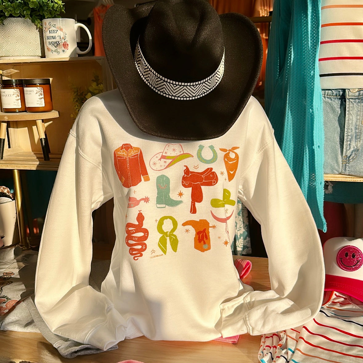 All The Things Cowgirl Sweatshirt