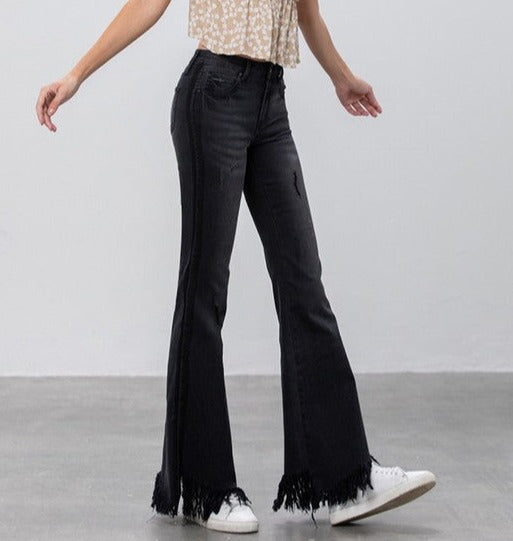 Lauren High Rise Flare Jeans   - SALE