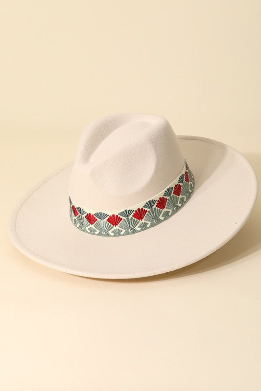 Alexis Fedora Hat (Ivory)