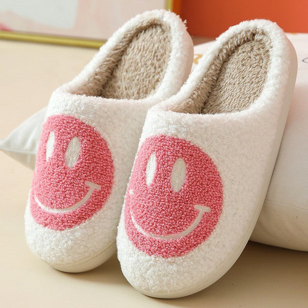 Smile Slippers (Pink)