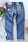 Star Patchwork Boyfriend Jeans - SALE