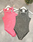 Acid Wash Bodysuit (Black)