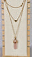 Boho Pendant Layered Necklace