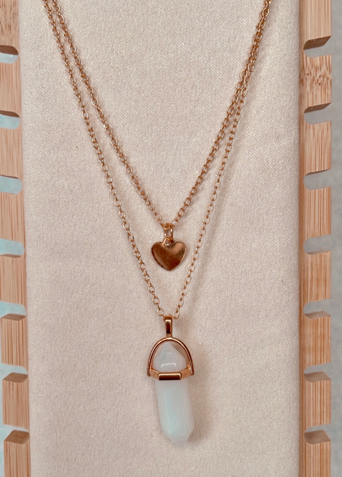 My Hearts Yours Pendant Necklace (Gold)